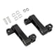 thumbnail image 3 of Extensiones de estriberas para pasajeros de motocicleta, ajustables, izquierda y derecha, 500264235A2, instalación práctica profesional, reemplazo de Negro, 3 of 5