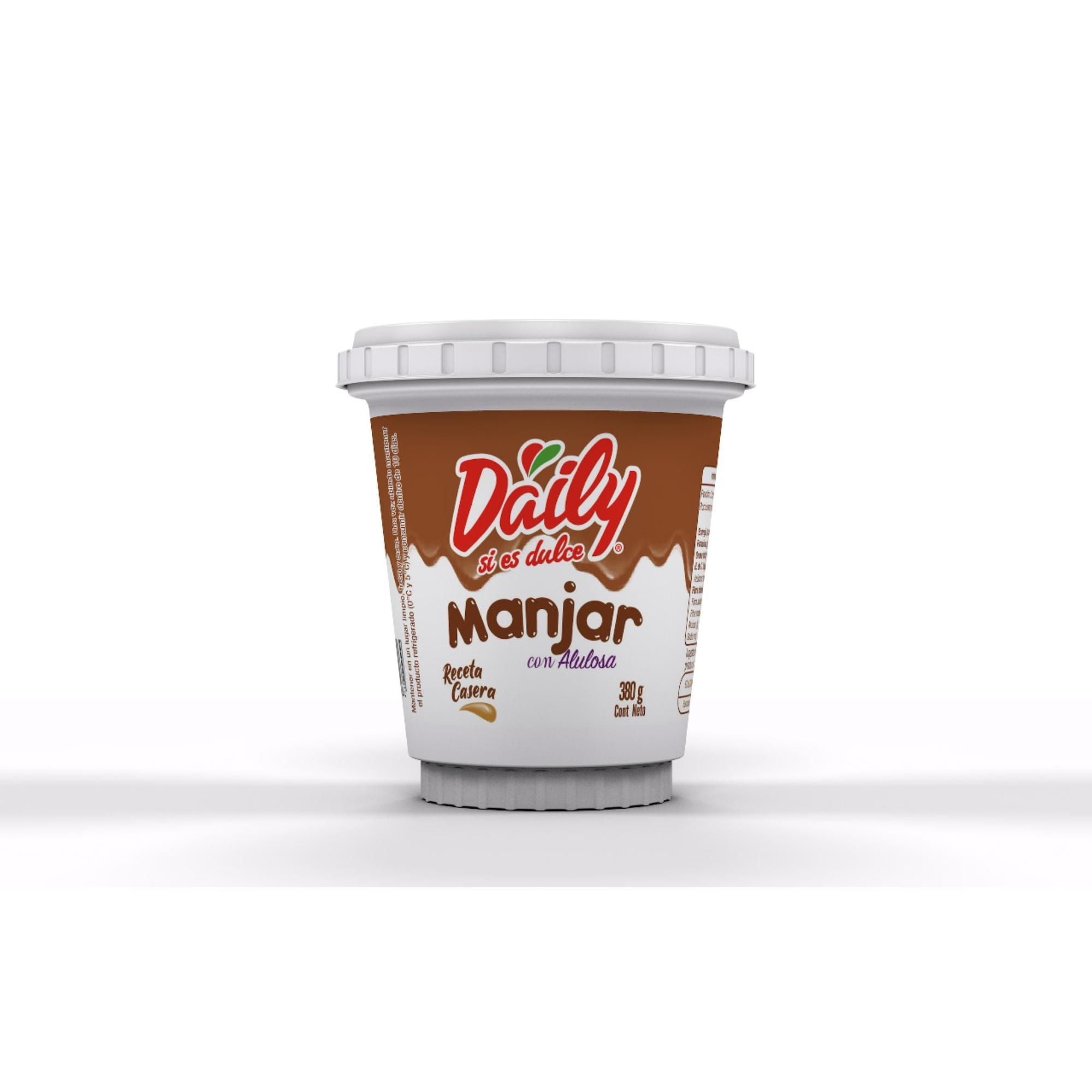 Manjar Con Alulosa Pote 380 g Daily
