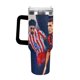 thumbnail image 3 of Christian Pulisic Vaso aislado de acero inoxidable con asa, diseño temático, regalo para familia, amigos y fans; incluye pajita y encaja en el portavasos estándar, 40 oz, 3 of 6