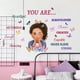 thumbnail image 5 of Pegatinas de pared de un metro con frases inspiradoras, pegatinas de pared de mariposas para niña, pegatinas de pared para decoración de cocina y restaurante, pegatinas autoadhesivas, 5 of 5