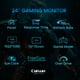 thumbnail image 2 of Monitor Gamer Plano Caixun 24" FHD VA 180Hz sRGB110% HDMI DP C24F4F, 2 of 8
