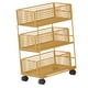 thumbnail image 1 of Carrito Para Debajo Del Escritorio, Práctico Organizador De Almacenamiento Con Ruedas Para Oficina, Hogar Y Baño L, 1 of 5