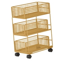 Bothyi - Carrito Para Debajo Del Escritorio, Práctico Organizador De Almacenamiento Con Ruedas Para Oficina, Hogar Y Baño L