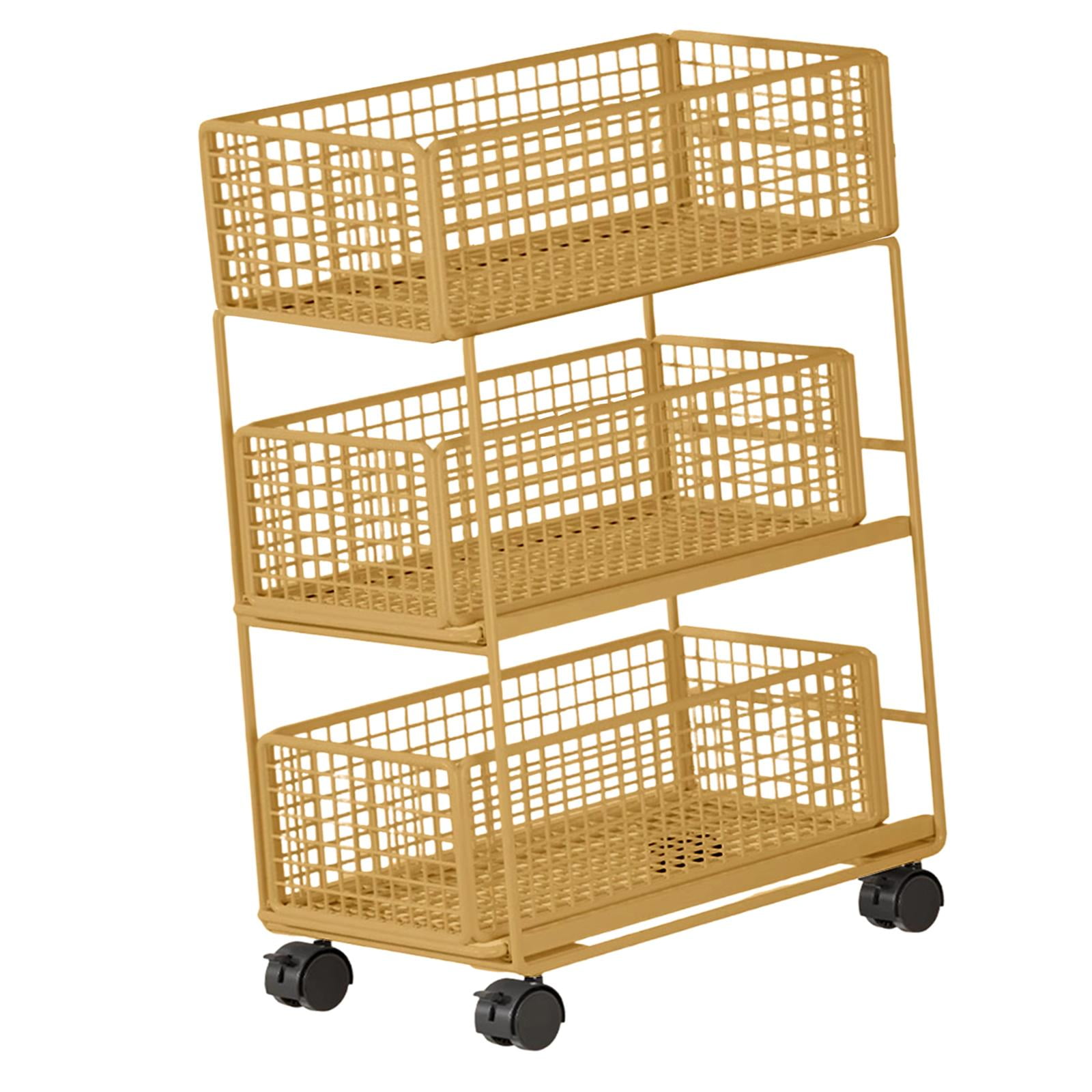 Bothyi - Carrito Para Debajo Del Escritorio, Práctico Organizador De Almacenamiento Con Ruedas Para Oficina, Hogar Y Baño L