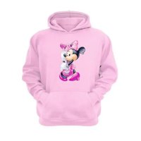 Genérico - Poleron Canguro Ratoncita M. Rosa Talla Xs Unisex