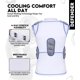thumbnail image 3 of Camiseta de fútbol Exxact Sports 5 almohadillas para adulto, blanca, 3 of 6
