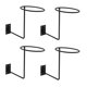 thumbnail image 5 of Soporte Para Casco De Metal Soporte De Pared Para Sombrero Bola Peluca Estante Para Colgar Gancho Soporte De Exhibición 4x, 5 of 5