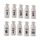 thumbnail image 4 of 10 Bolsas De Botellas De Vino, Etiquetas De Regalo, Arpillera Natural Para Almacenamiento En El Hogar, Viajes, Blanco, 4 of 5