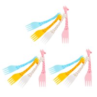 Magideal - 12 Piezas Tenedores De Frutas Tenedores De Aperitivo Lindos Tenedores De Pastel Para Aperitivos Pasteles De Fiesta