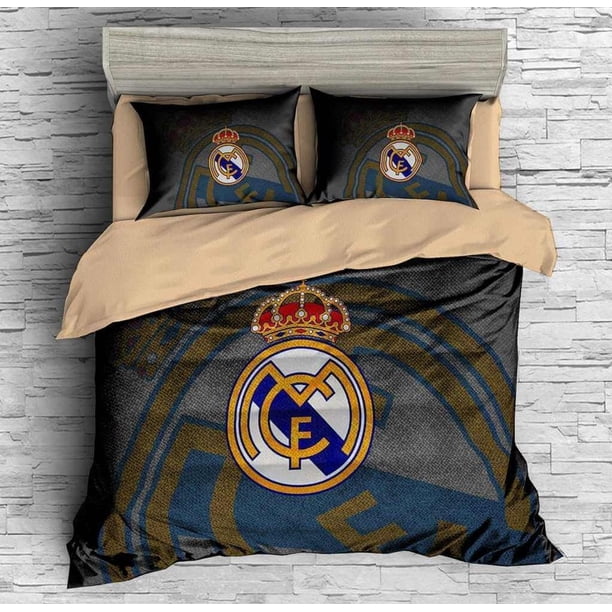 Real Madrid C.F. Bedding Set Feather DuvetQuilt Cover Set Pillowcase