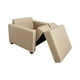 thumbnail image 2 of Sofa Cama Multifuncional Un Cuerpo Lino Beige, 2 of 3