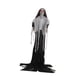 thumbnail image 1 of Esqueleto Fantasma Decoración De Halloween Césped Cementerio Vacaciones Casa Encantada Prop Negro, 1 of 5