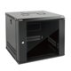 thumbnail image 1 of Armario de servidor de montaje en pared Tecmojo 9U IT Network Rack negro, 1 of 6