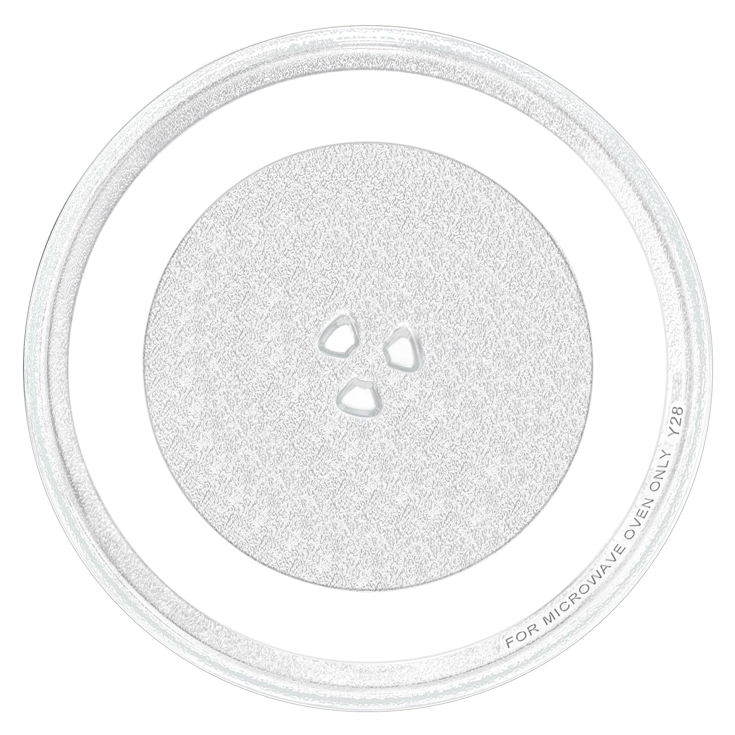 Beaquicy - Plato Giratorio De Vidrio Para Microondas De 12 75 Pulgadas Para Ge Lg Kenmore