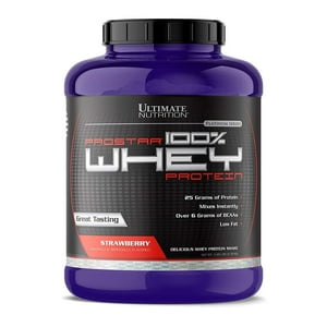 Ultimate Nutrition - Proteína Whey Prostar - Frutilla - 80 Servicios - 5,2 Lb
