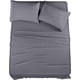 thumbnail image 1 of Juego de sábanas Utopia Bedding King de 4 piezas, color gris ultrasuave, 1 of 7