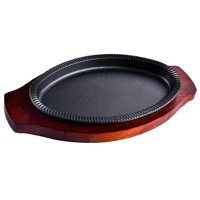 Bothyi - Plato De Carne Fundido, Plato De Servidor De Fajita Duradero Para Cocinar En Casa