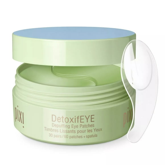 PIXI DetoxifEYE Depuffing Eye Patches with Caffeine and Cucumber 60 Patches