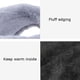 thumbnail image 3 of Orejeras cálidas de invierno para exteriores, orejeras plegables de tejido polar peludo para mujeres y hombres., 3 of 5