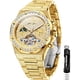 thumbnail image 1 of Reloj Automático OLEVS Hombre Oro Diamantes OLSG9805GGGG, 1 of 3