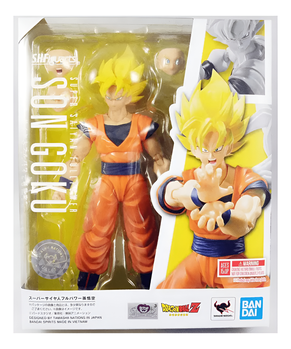 S.H.Figuarts Super Saiyan Full Power Son Goku Dragon Ball Ta