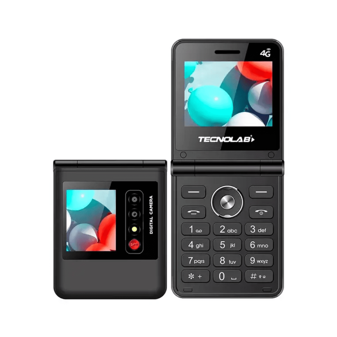 Tecnolab - Telefono Movil Para Dulto Mayor Tl709bk Negro