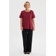 thumbnail image 4 of Polera Mujer Detalle Mangas Rojo, 4 of 4