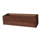 thumbnail image 4 of Maceta Rectangular de Madera para Plantas Jardinera Decorativa Macetero para Flores Caja Rústica Artesanal Adecuada para Hogar Oficina Café Dormitorio 40cmx14cmx8cm, 4 of 5