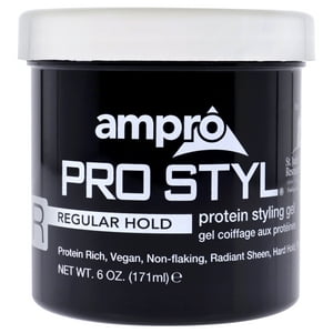 Ampro - Gel Para Peinar Proteína Pro Styl - Fijación Regular Por Para Mujeres - Gel