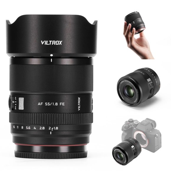Lente VILTROX AF 55 mm f/1.8 EVO para Sony E‑Mount