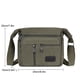 thumbnail image 1 of Upgrade Your Everyday Style with Our Men's Canvas Shoulder and Messenger Bag - Large Volume, Multi-layer Pocket Opening, Perfect for Tool Kit and Backpack Use, 1 of 5