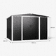 thumbnail image 2 of Bodega Exterior doble techo 300x300 9 M2 - Black DS-06, 2 of 5