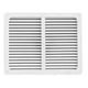 thumbnail image 1 of Celosía Ventilación Pvc C/pestaña 20x25 Cm Blanco 50un Dvp, 1 of 3