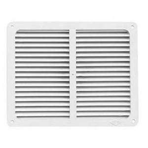 Celosía Ventilación Pvc C/Pestaña 20X25 Cm Blanco 50Un Dvp