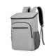 thumbnail image 1 of Mochila Más Fresca Para Hombres Y Mujeres, Mochila Más Fresca Para El Almuerzo, Para Senderismo, Barbacoa, Viaje, Gris, 1 of 5