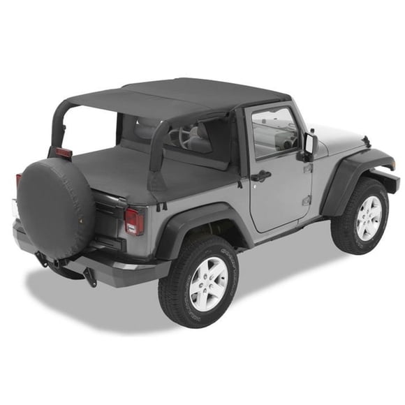 Cobertura tipo Bikini Bestop 5258535 para Jeep Wrangler JK 2 puertas