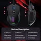 thumbnail image 4 of Ratón Para Juegos Wired 12800 Dpi Rgb Usb Para Portátil Pc, 4 of 9