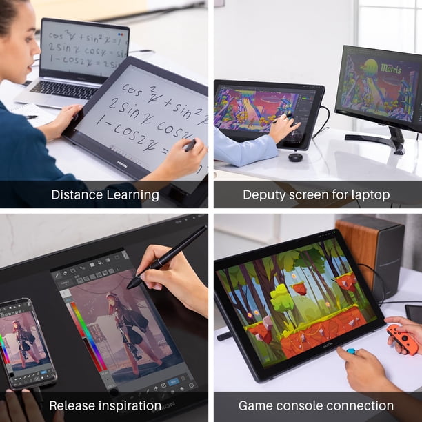 Tableta de dibujo HUION KAMVAS 22 de 21,5 pulgadas con 120% sRGB