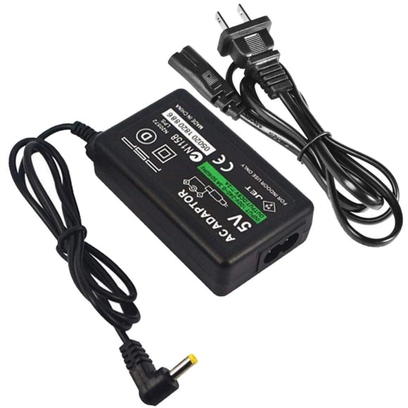 Cargador de corriente con adaptador AC para Sony PSP 1000/2000/3000 (1 paquete)