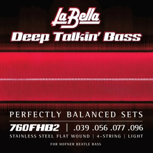 Set Bajo Electrico Deep Talkin Bass 760Fhb2 La Bella