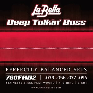 Set Bajo Electrico Deep Talkin Bass 760Fhb2 La Bella