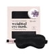 thumbnail image 1 of Eye Mask Kitsch Lavender Satin Sleep Mask Black, 1 of 7