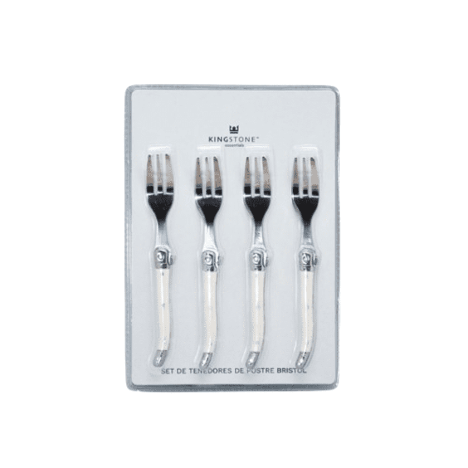 Set 4 Tenedores Postre Bristol Kingstone