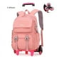 thumbnail image 1 of School Backpack with Wheels Trolley School Bag for Teenagers Girls Rolling Backpack Students Children Schoolbag Travel Bags sac, 1 of 3