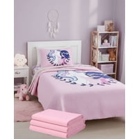 Imac Hogar - Pack Cubrecama Sherpa Mas Sabana De Polar Plaza Y Media