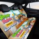 thumbnail image 4 of Fondo de Omar y Hana-theme Car Rear Seat Covers Back Elastic Flexible Car Seat Covers Decorative Fits Most Cars 120x59x76cm, 4 of 6