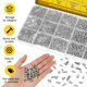thumbnail image 5 of Kit de Tornillos de Cabeza Plana Fgruh M1-M1.7 1140 piezas, 5 of 7