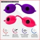 thumbnail image 2 of Gafas de bronceado Super Sunnies, protección ocular UV, 2 pares, 2 of 7