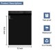 thumbnail image 2 of Sobres de polietileno para correo KKBESTPACK, 200 unidades, 30 x 40 cm (negros), 2 of 4