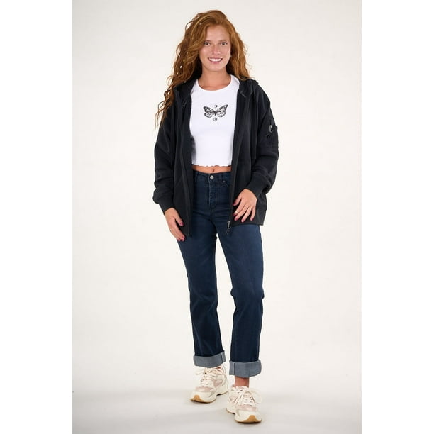 Pantalon Mujer Recto Roll Up Vw4725 Mujer